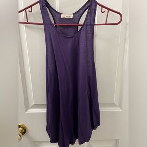 Wilfred Free Purple Tank Round Hem